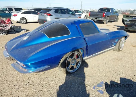 1963 Chevrolet Corvette from USA, damaged, VIN KY1550